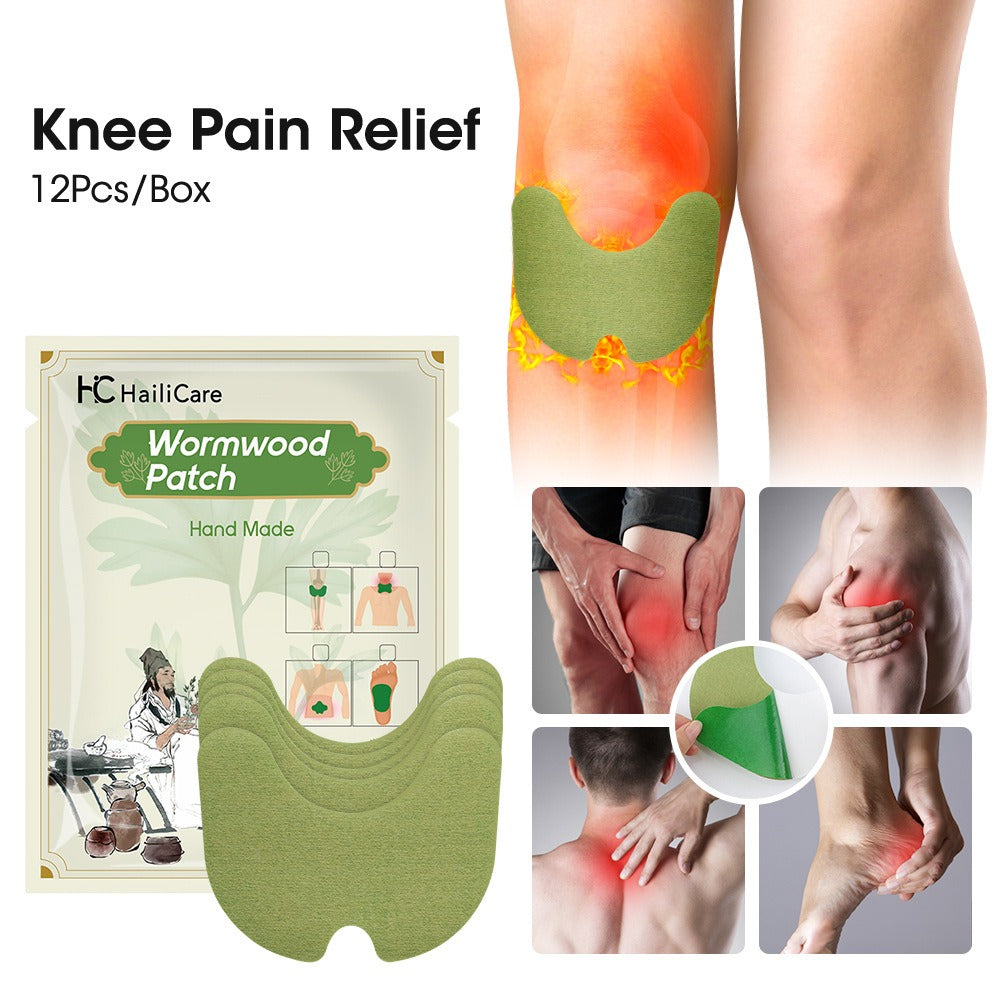 EELHOE Mugwort pain relief patch to relieve joint, lumbar, cervical, knee, leg and tendon pain